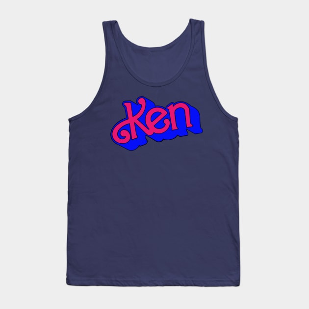 Hi I’m KEN Tank Top by ART by RAP